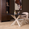 Eiken Eettafel Ferris Rond 110 cm
