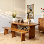 Eetkamertafel Tense | Massief mango | 300x100