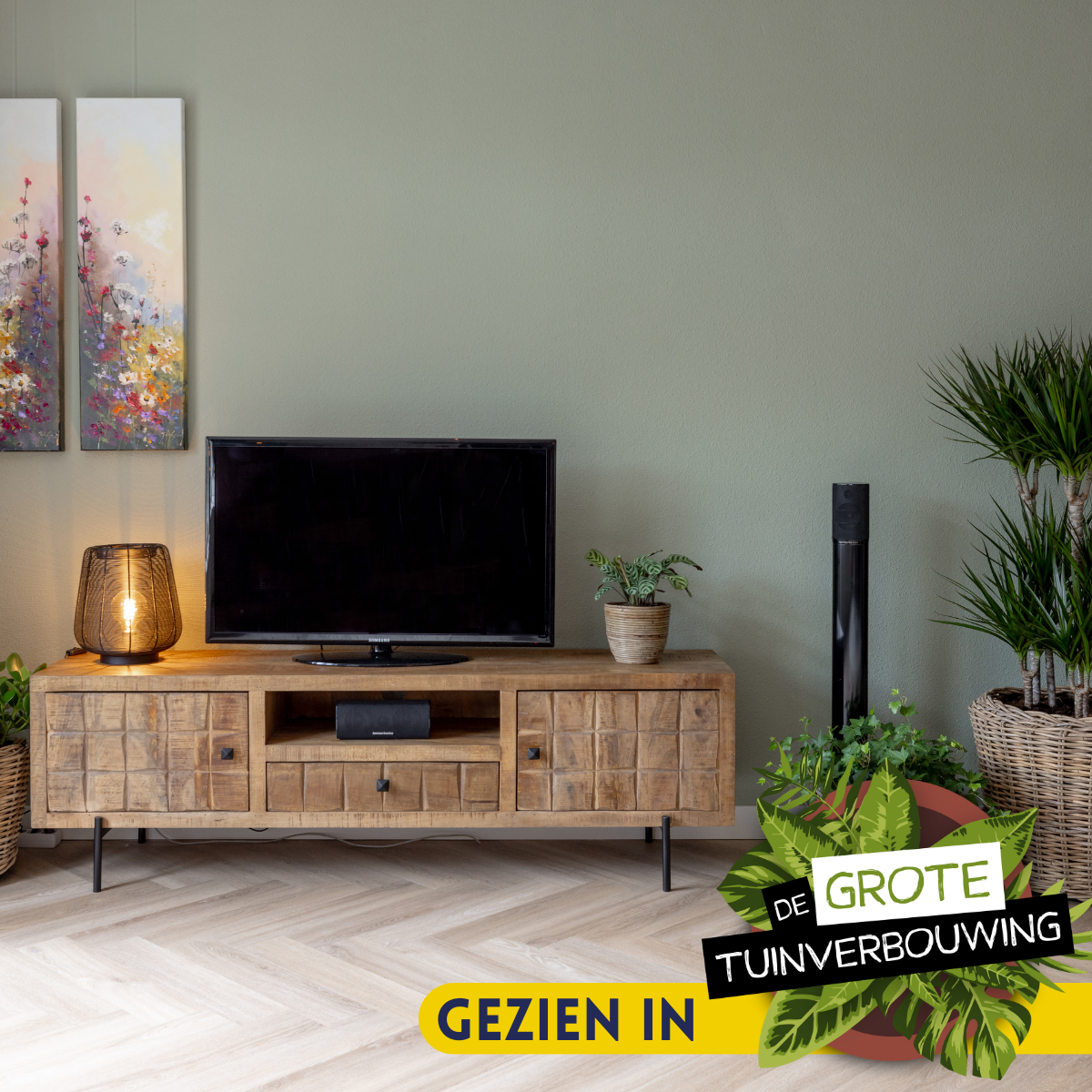 Tv meubel Brandy | Mango | 180 cm
