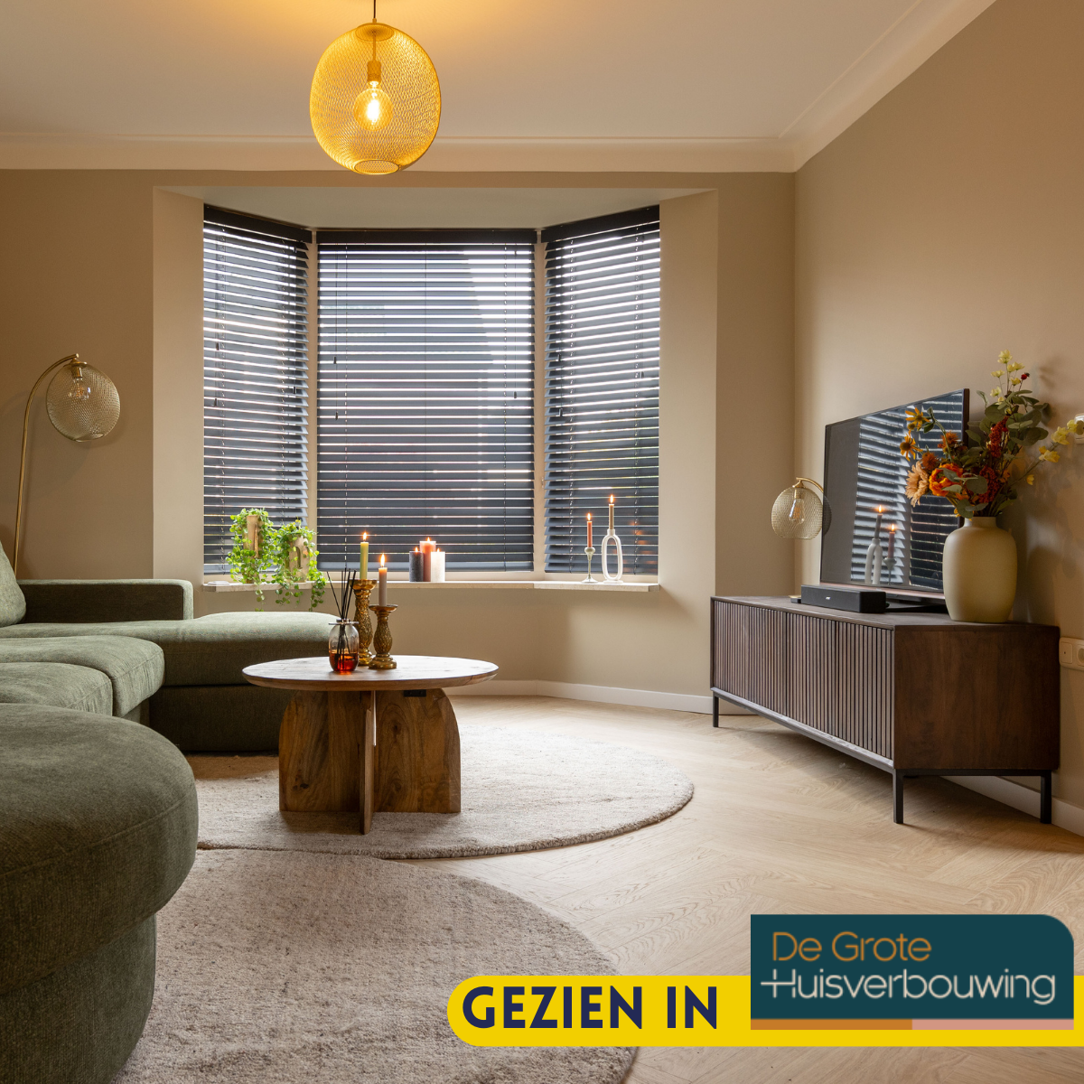 Salontafel Tense | Massief Mango | 70x70 cm