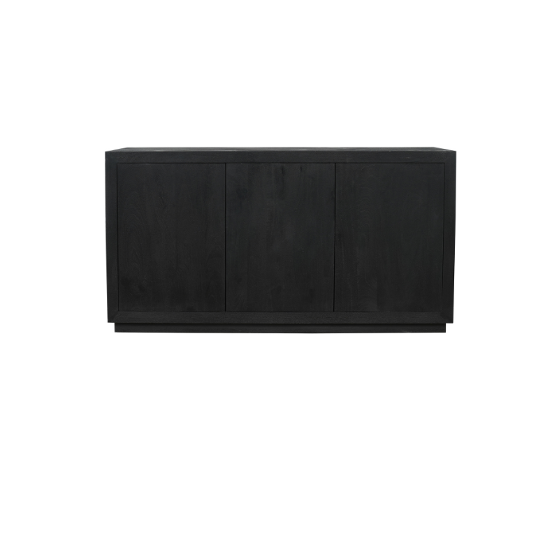 Dressoir Brussel | 3-Deurs | Mangohout Black