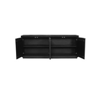 Dressoir Brussel | 4-Deurs | Mango Black 200cm