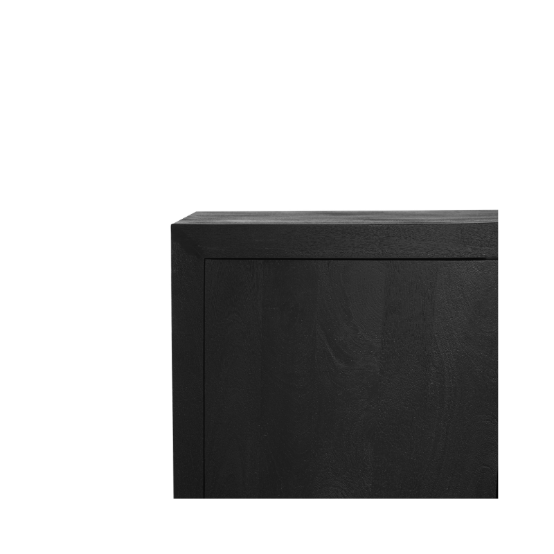 Dressoir Brussel | 4-Deurs | Mango Black 200cm