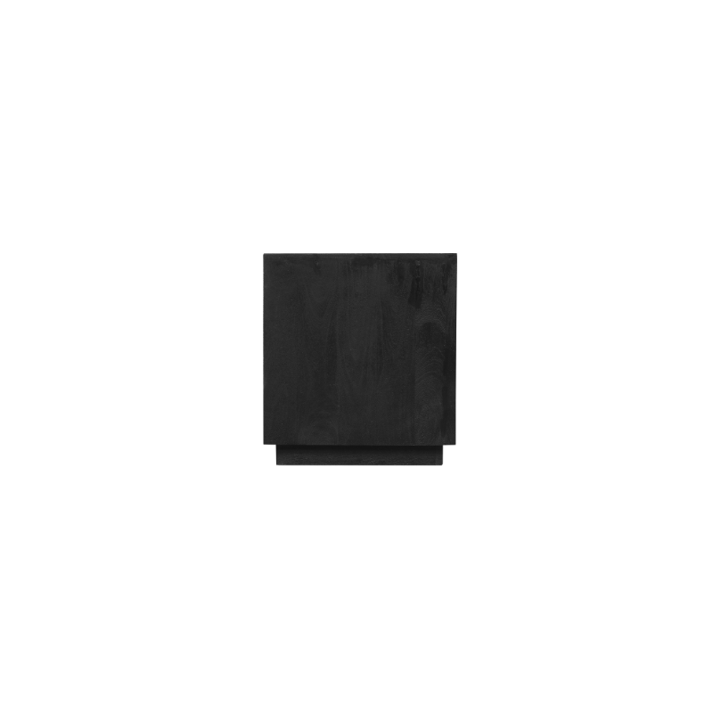 TV-meubel Brussel Black | 4-Deurs | Mangohout Black