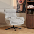 Fauteuil Vera | Draaibaar | Polyester | Metalen poot